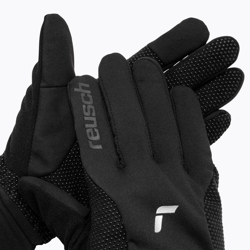 Rękawice narciarskie Reusch Baffin Touch-Tec black/silver 8