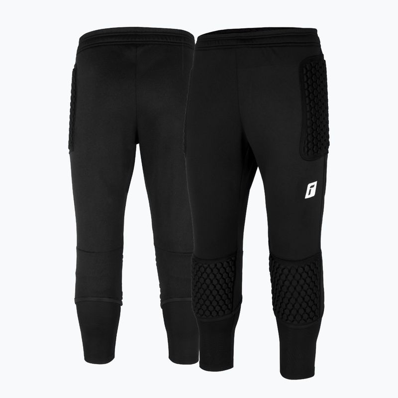 Spodnie bramkarskie Reusch Contest 3/4 Short Advance black/silver