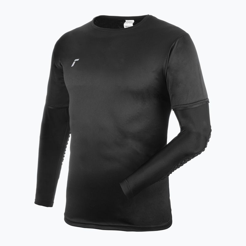 Koszulka bramkarska dziecięca Reusch Goalkeeping Jersey Padded Junior black/silver 6