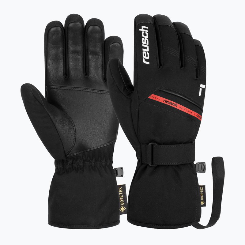 Rękawice narciarskie Reusch Morris GORE-TEX black/white/fire red 2