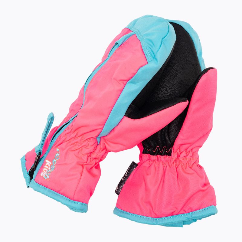 Rękawice narciarskie dziecięce Reusch Ben Mitten knockout pink/bachelor button 2