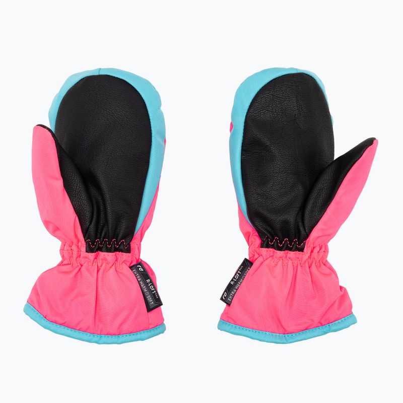 Rękawice narciarskie dziecięce Reusch Ben Mitten knockout pink/bachelor button 3