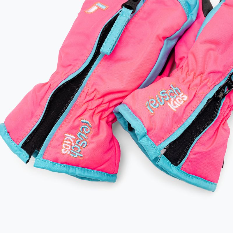 Rękawice narciarskie dziecięce Reusch Ben Mitten knockout pink/bachelor button 5