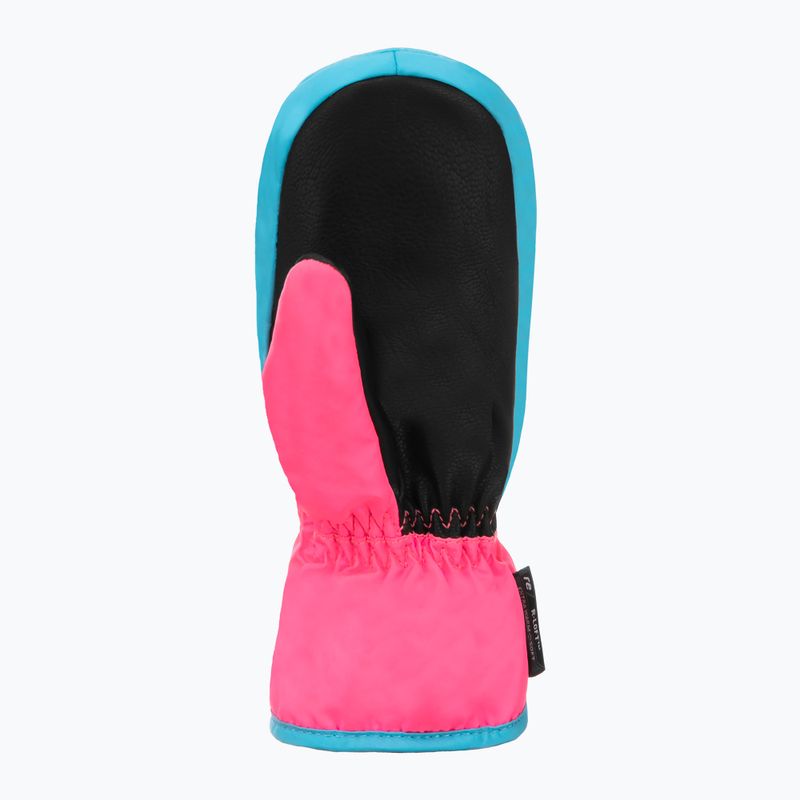 Rękawice narciarskie dziecięce Reusch Ben Mitten knockout pink/bachelor button 8