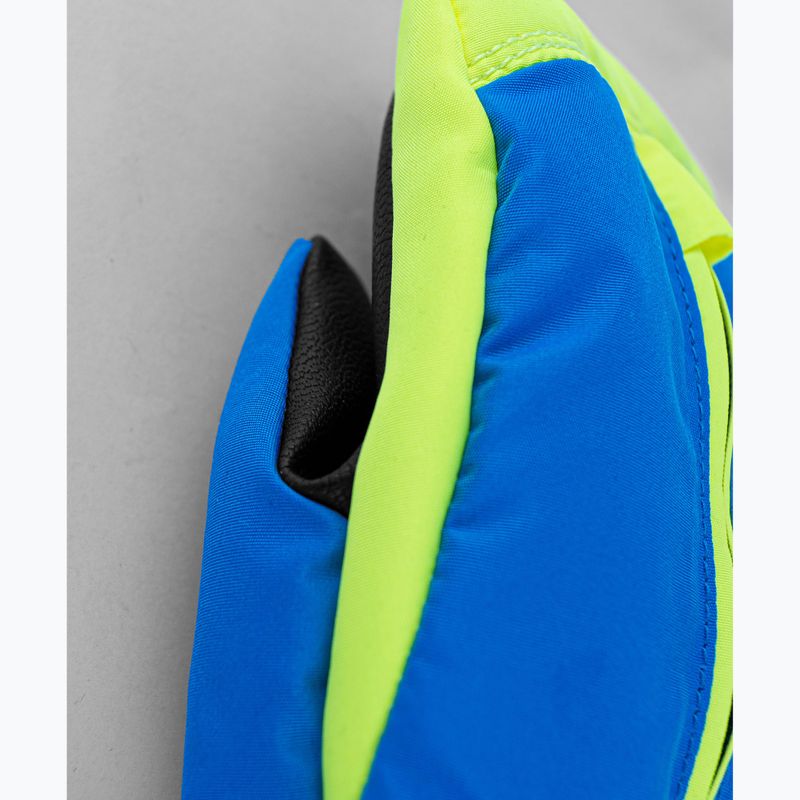 Rękawice narciarskie dziecięce Reusch Ben Mitten brilliant blue/safety yel 4