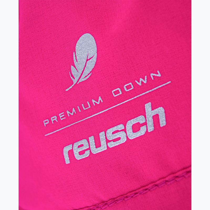 Rękawice narciarskie dziecięce Reusch Kaden Down R-Tex XT Mitten pink glo 5