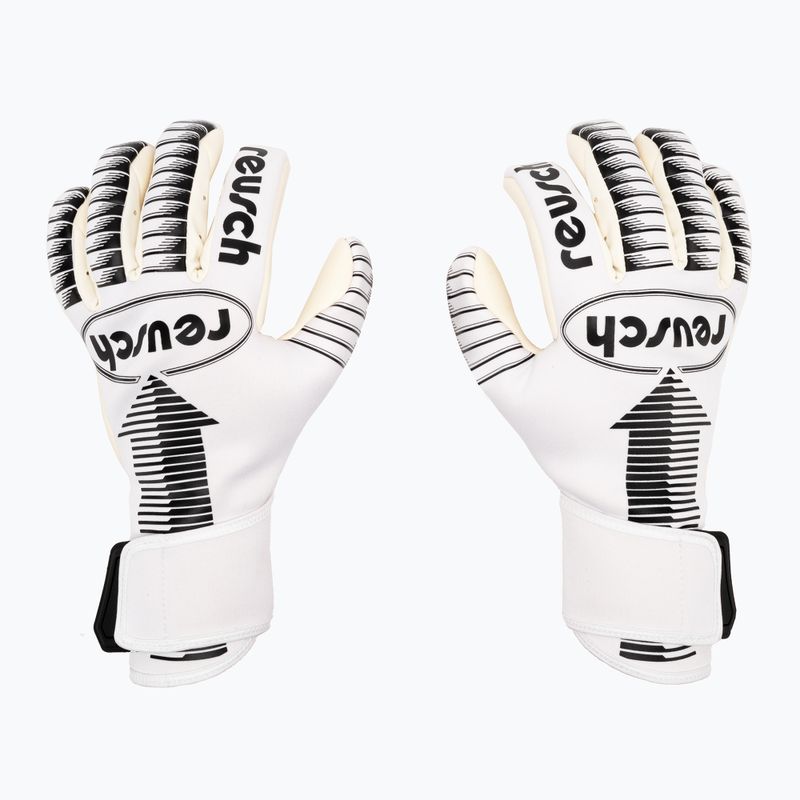 Rękawice bramkarskie Reusch Arrow Gold X white