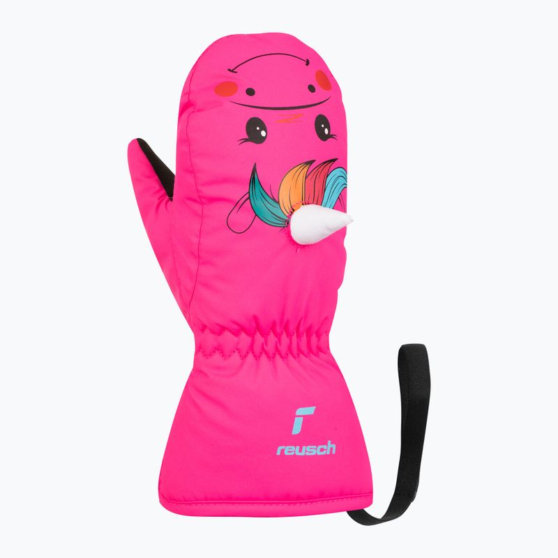 Rękawice zimowe dziecięce Reusch Sweety Mitten pink unicorn 8