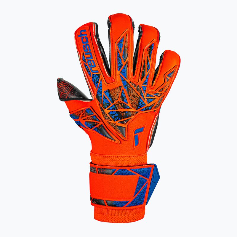 Rękawice bramkarskie Reusch Attrakt Gold X Evolution GluePrint hyper orng/elec blue/blck 2