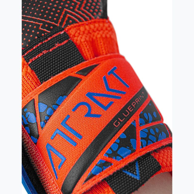 Rękawice bramkarskie Reusch Attrakt Gold X Evolution GluePrint hyper orng/elec blue/blck 6
