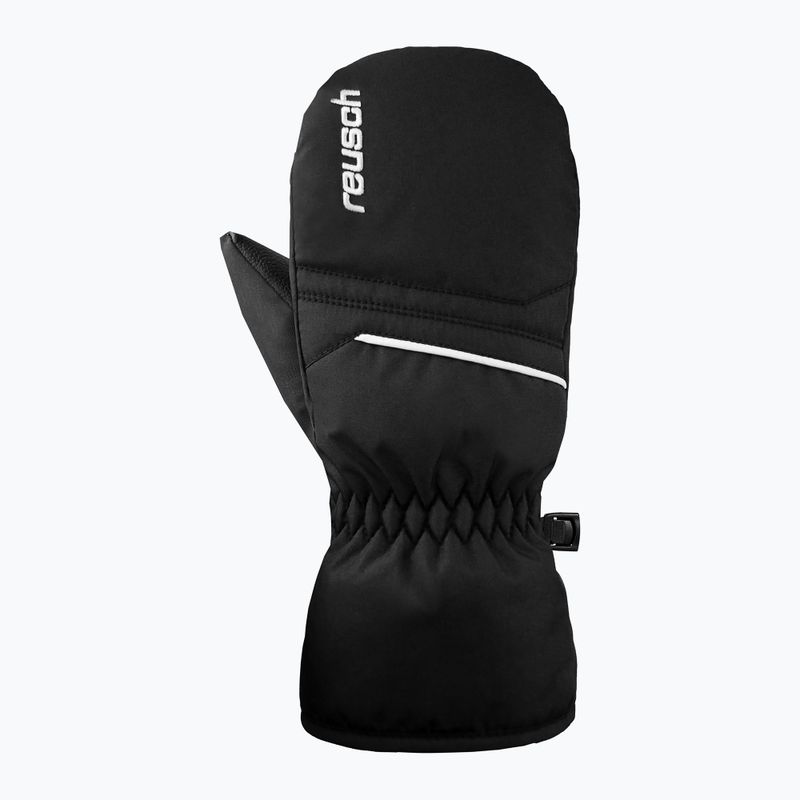 Rękawice narciarskie dziecięce Reusch Alan Junior Mitten black/white 3