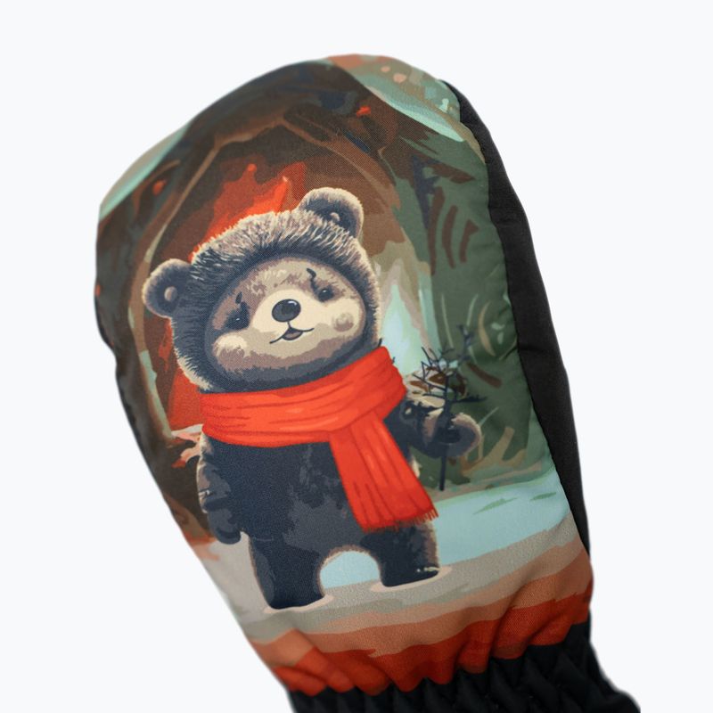 Rękawice narciarskie dziecięce Reusch Scottie Mitten bear 5