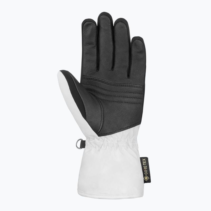Rękawice narciarskie damskie Reusch Alison Gore-Tex white/black 4