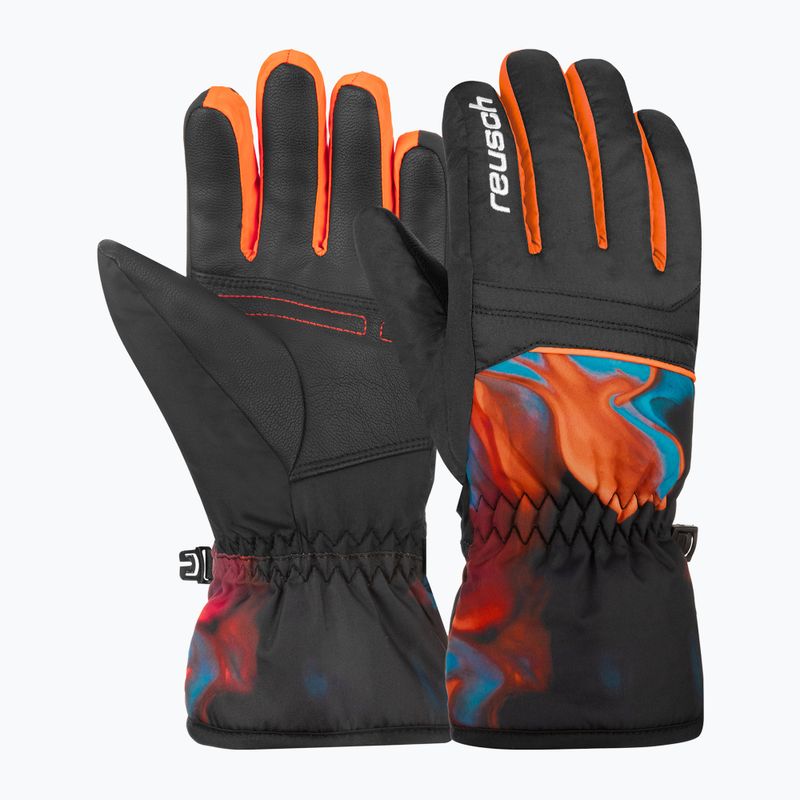 Rękawice narciarskie dziecięce Reusch Alan Junior flame 2