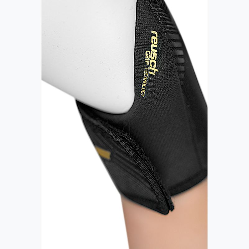 Rękawice bramkarskie Reusch Fastgrip Silver black/gold 6