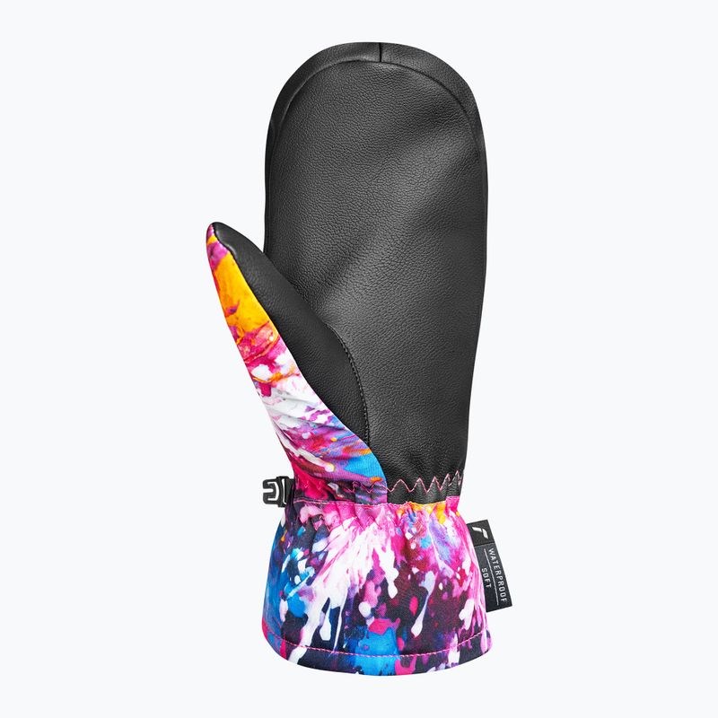 Rękawice narciarskie dziecięce Reusch Carter R-Tex XT Junior mitten blck/multicol snowfla 4