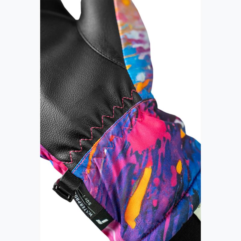 Rękawice narciarskie dziecięce Reusch Carter R-Tex XT Junior mitten blck/multicol snowfla 8