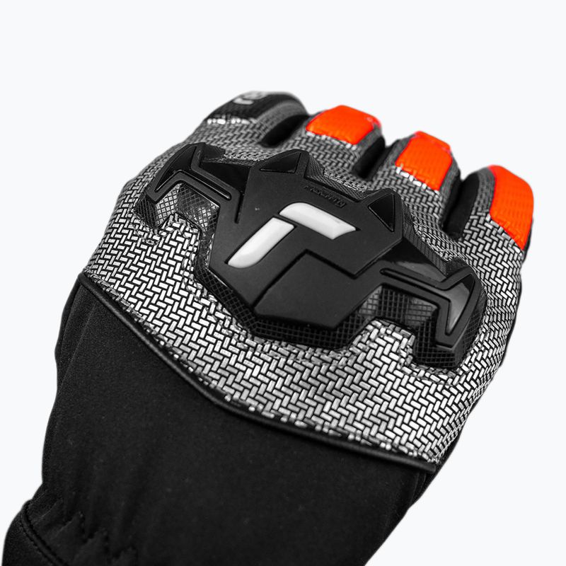 Rękawice narciarskie męskie Reusch Worldcup Warrior R-Tex XT black/silver/fluo red 7
