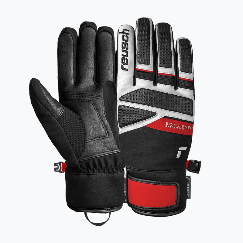 Rękawice narciarskie męskie Reusch Thunder R-Tex XT black/white/fire red 2