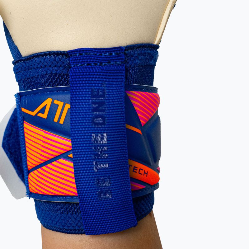 Rękawice bramkarskie Reusch Attrakt Duo Evolution sharp blue/white/shocking orange 8