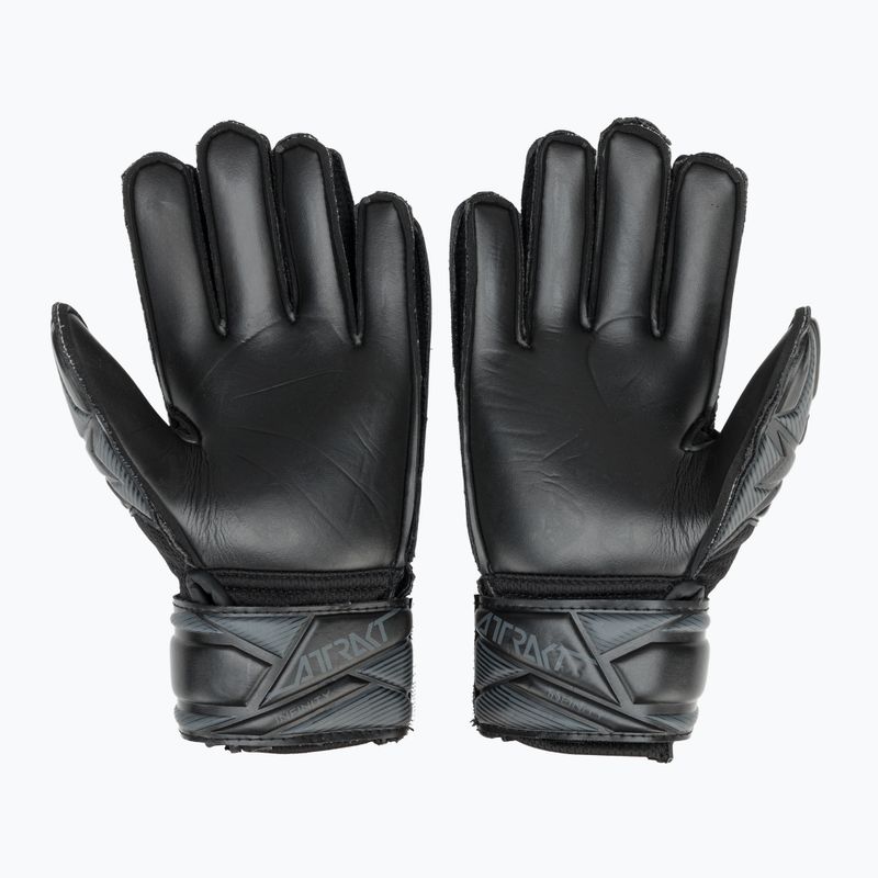 Rękawice bramkarskie dziecięce Reusch Attrakt Infinity Junior black 3