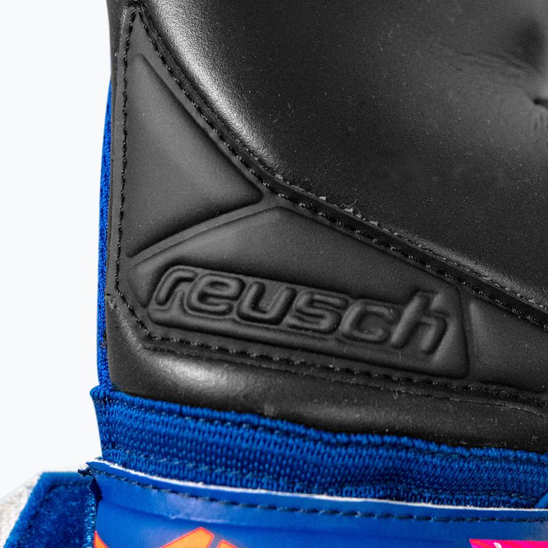 Rękawice bramkarskie Reusch Attrakt Infinity Evolution NC sharp blue/shocking orange/black 7