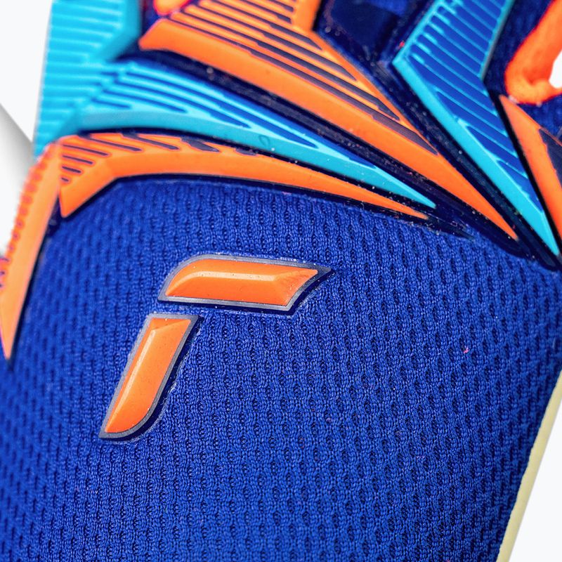 Rękawice bramkarskie dziecięce Reusch Attrakt Freegel Advance Junior sharp blue/shocking orange 5