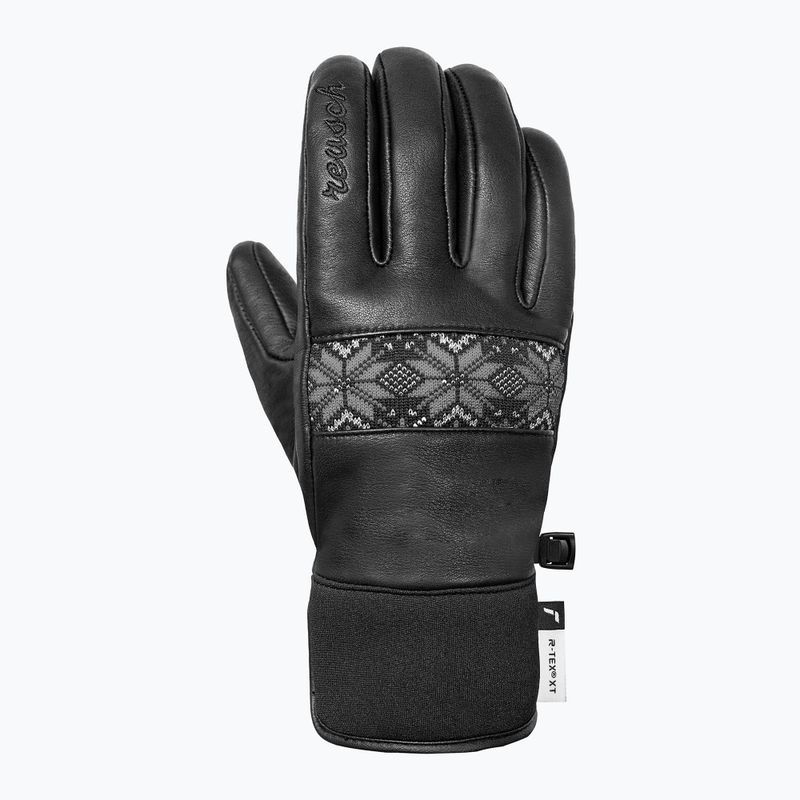 Rękawice narciarskie damskie Reusch Charlize R-Tex XT black/steel gray/silver 2