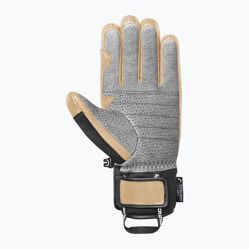 Rękawice narciarskie Reusch Alpine Heritage tan / black 3