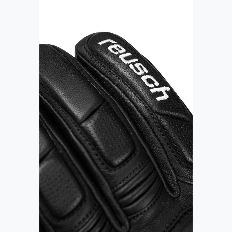 Rękawice narciarskie Reusch Profi SL black/dark granite/safety yellow 5