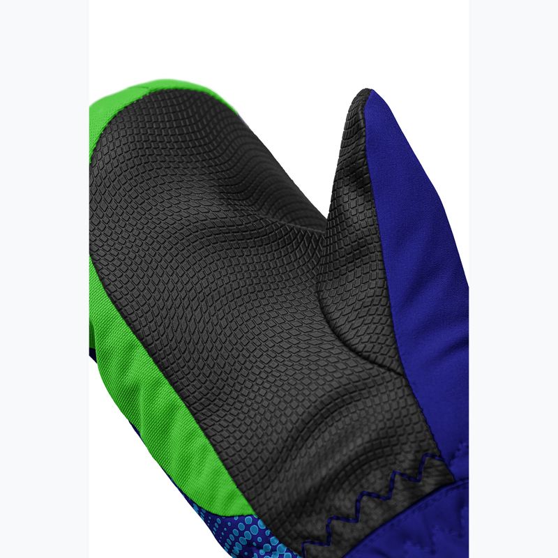Rękawice narciarskie dziecięce Reusch Maxi R-Tex XT Mitten surf the web/green gecko 5