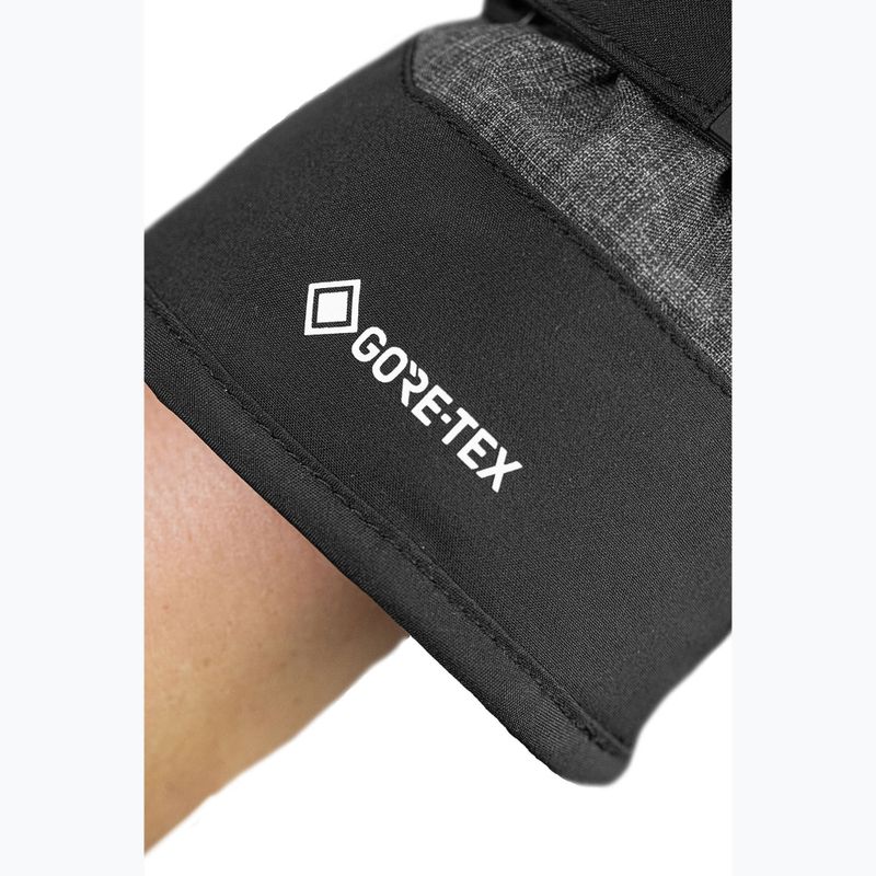 Rękawice narciarskie dziecięce Reusch Rocket GORE-TEX black/black melange/brilliant blue 7