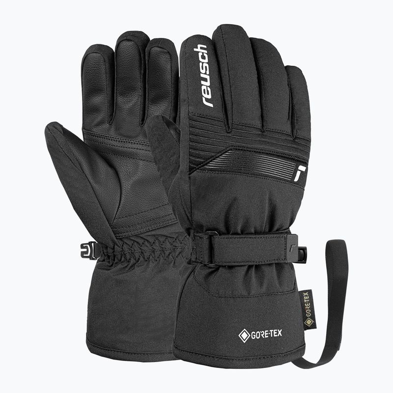 Rękawice narciarskie dziecięce Reusch Rocket GORE-TEX black/white