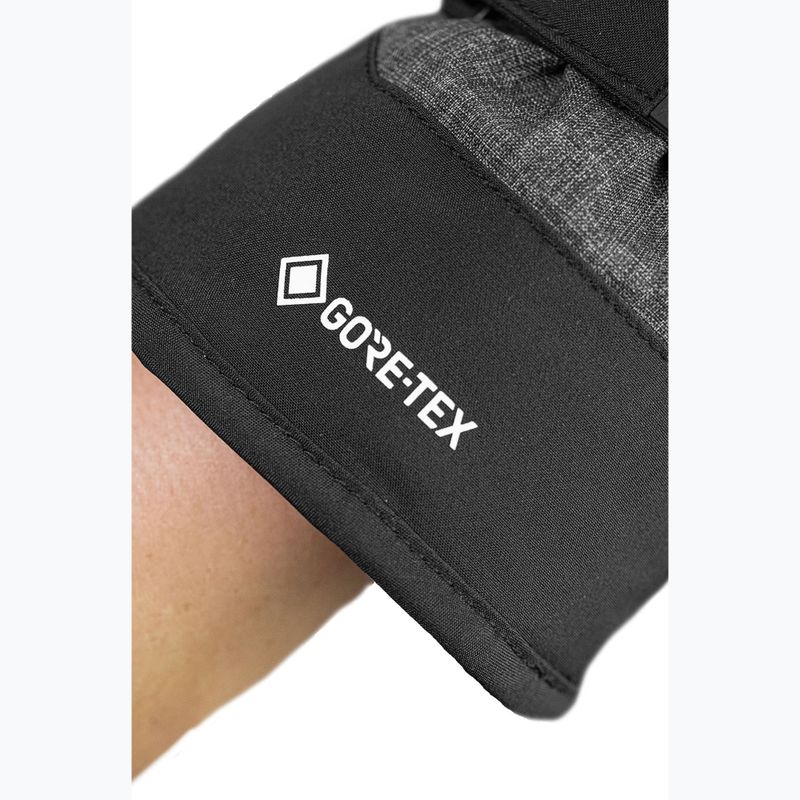 Rękawice narciarskie dziecięce Reusch Rocket GORE-TEX black/black melange/pink glo 7