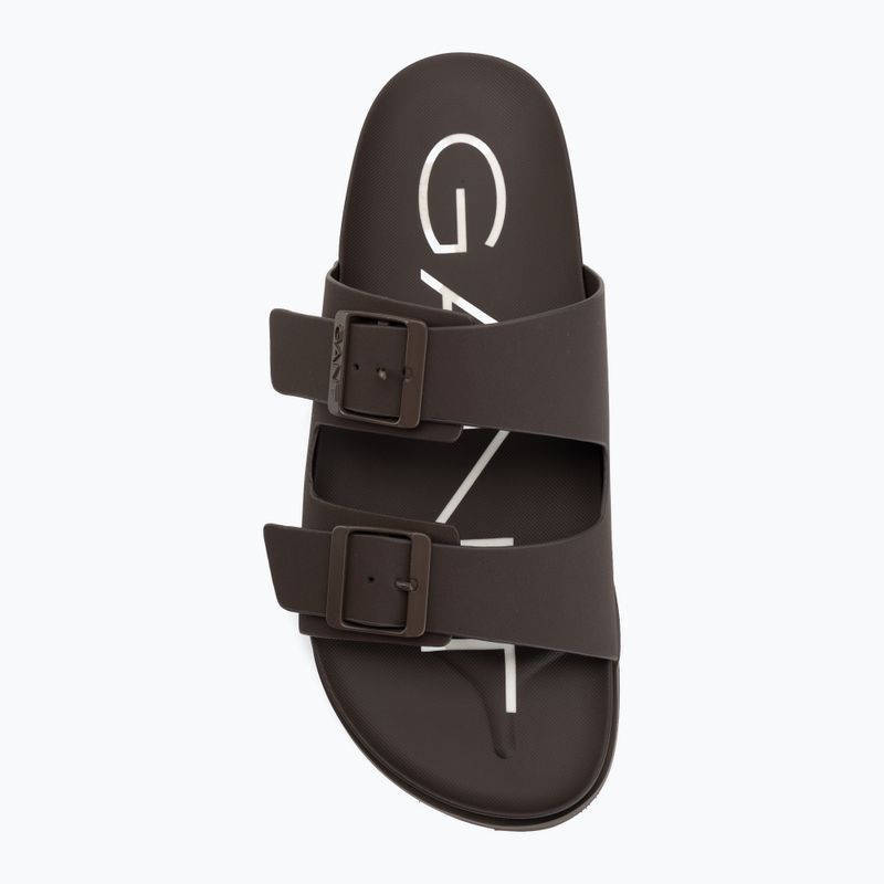 Klapki męskie GANT Palbuddy dark brown 5
