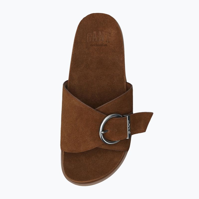Klapki damskie GANT Mardale cognac 12