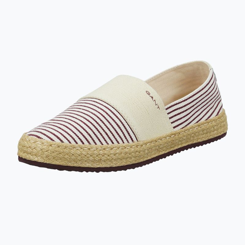 Espadryle damskie GANT Raffiaville brown/cream 8