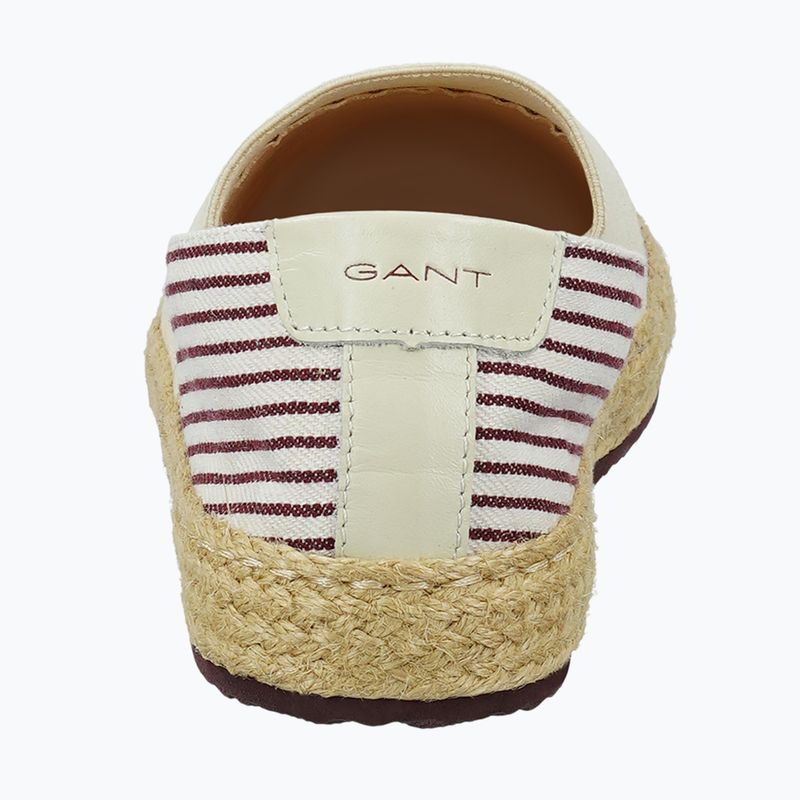 Espadryle damskie GANT Raffiaville brown/cream 11