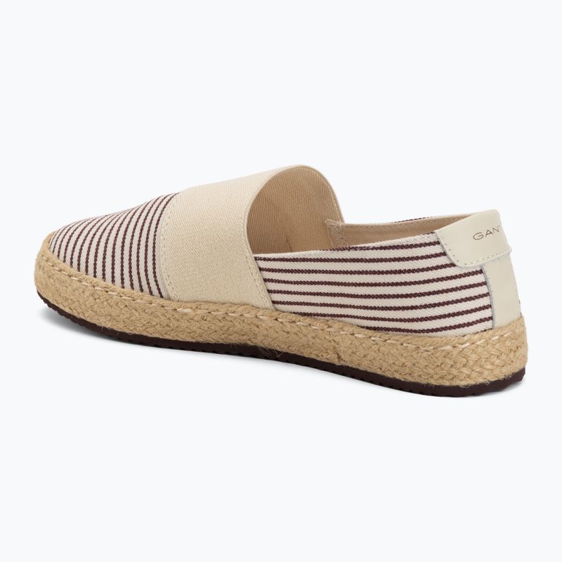 Espadryle damskie GANT Raffiaville brown/cream 3