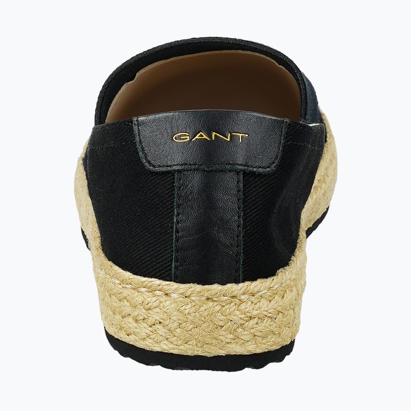 Espadryle damskie GANT Raffiaville black 11