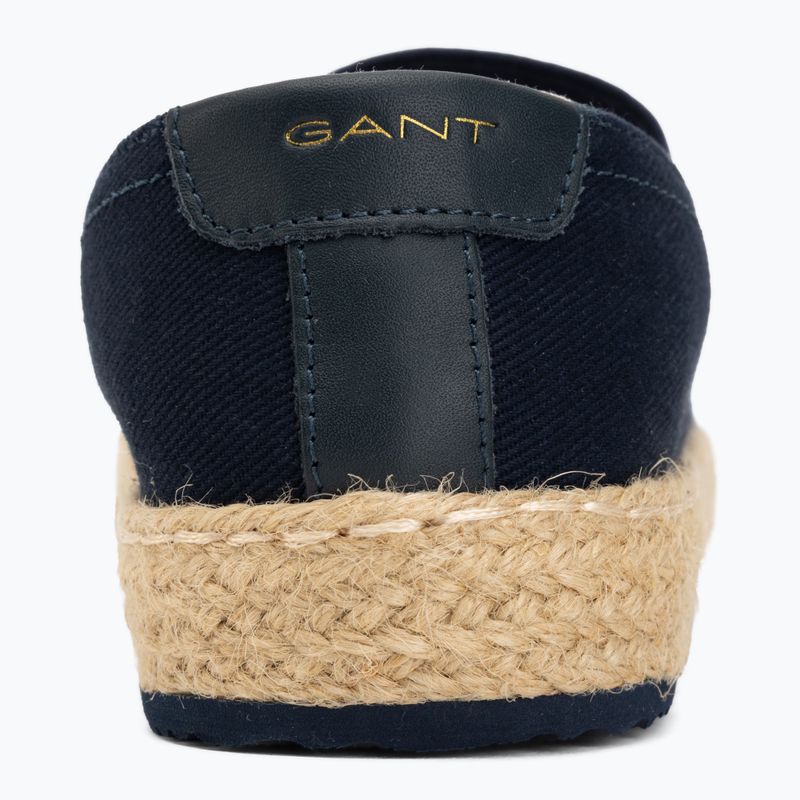 Espadryle damskie GANT Raffiaville marine 6