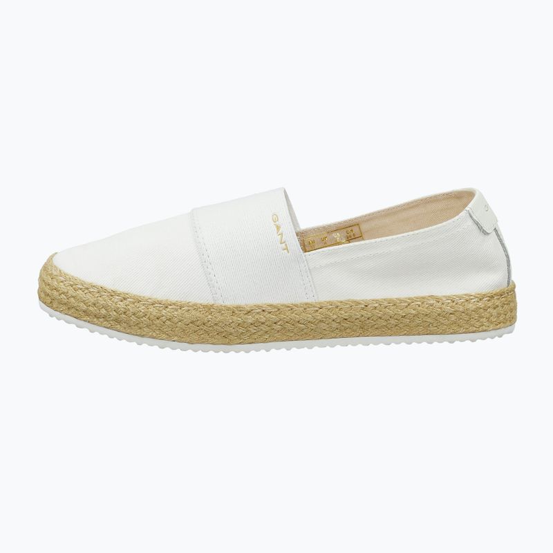 Espadryle damskie GANT Raffiaville off white 9