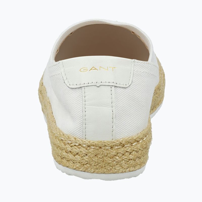 Espadryle damskie GANT Raffiaville off white 11
