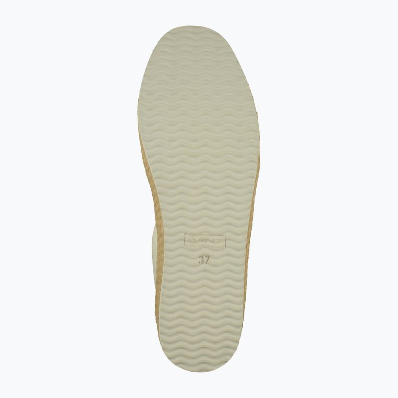 Espadryle damskie GANT Raffiaville off white 13