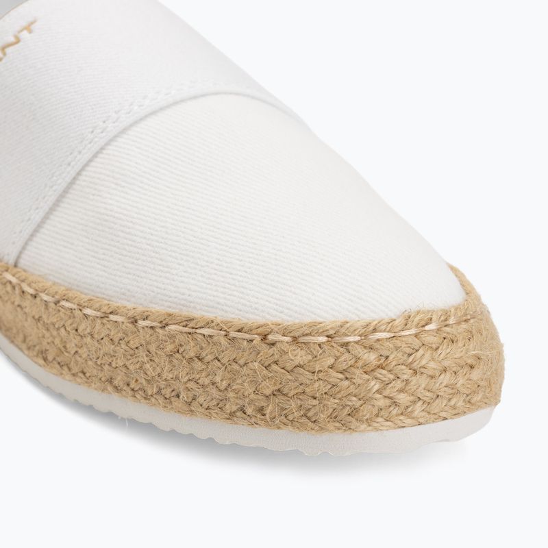 Espadryle damskie GANT Raffiaville off white 7