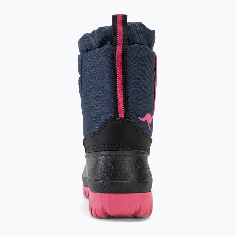 Śniegowce juniorskie KangaROOS K-Ben dk navy/daisy pink 6