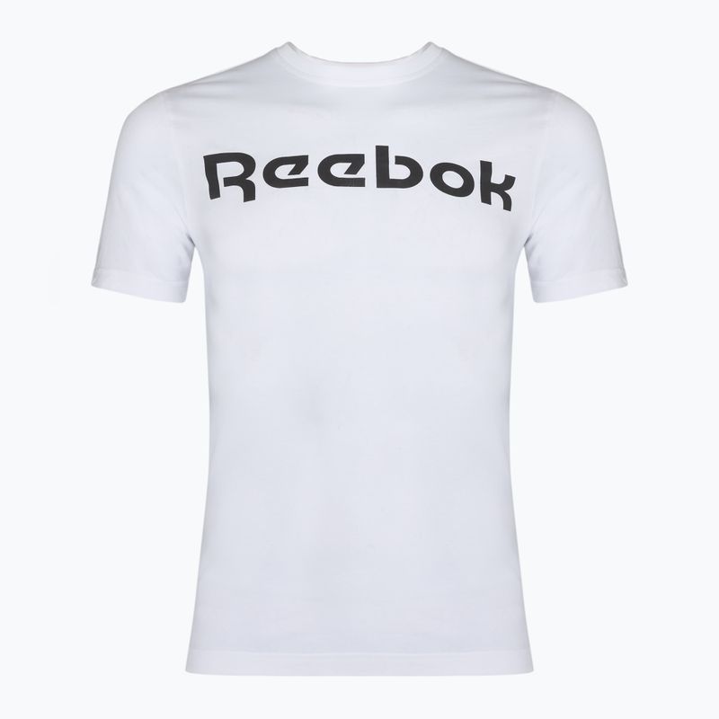 Koszulka męska Reebok Gs Linear Read Tee white