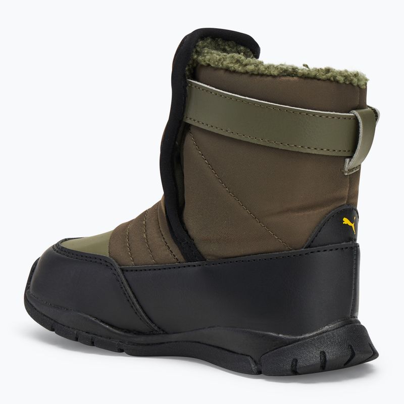 Śniegowce dziecięce PUMA Nieve Boot WTR AC Inf grape leaf/ saffron 3