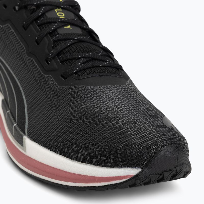 Buty do biegania damskie Puma Velocity Nitro WTR black/silver/yellow 7