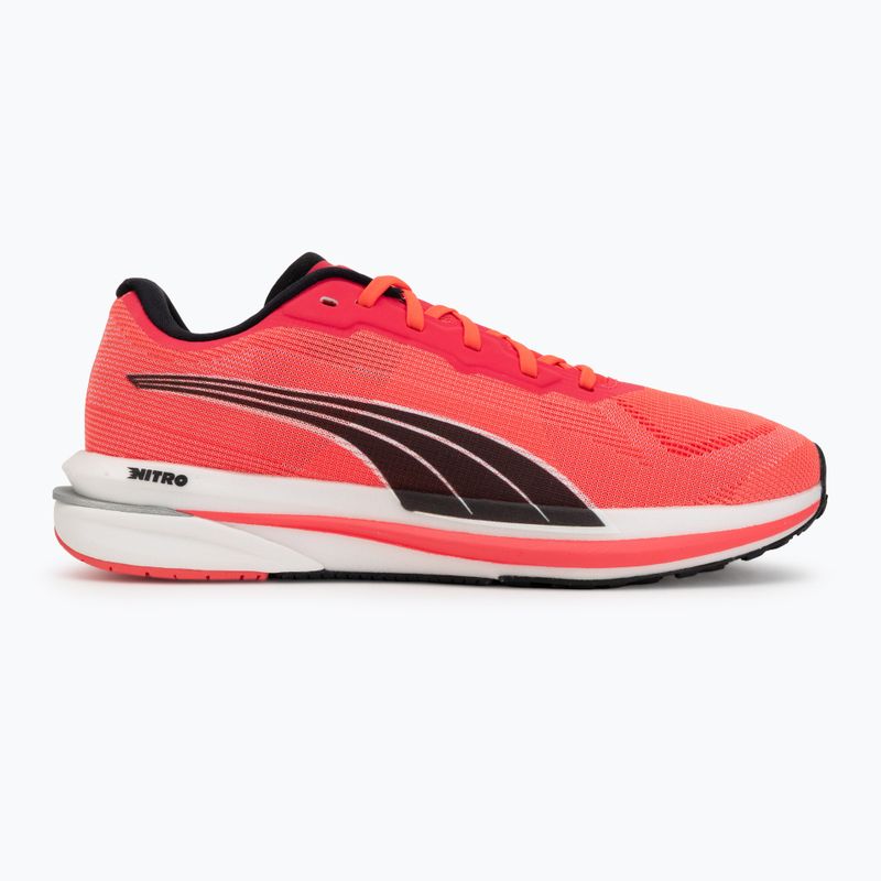 Buty do biegania damskie Puma Eternity Nitro sunblaze/white/black 2